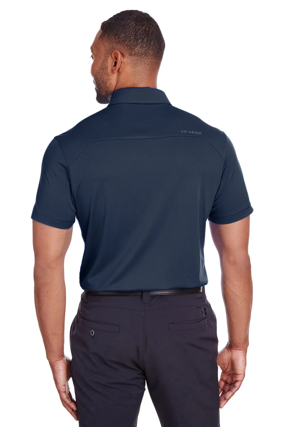 Spyder Mens Freestyle Short Sleeve Polo Shirt - Frontier Blue