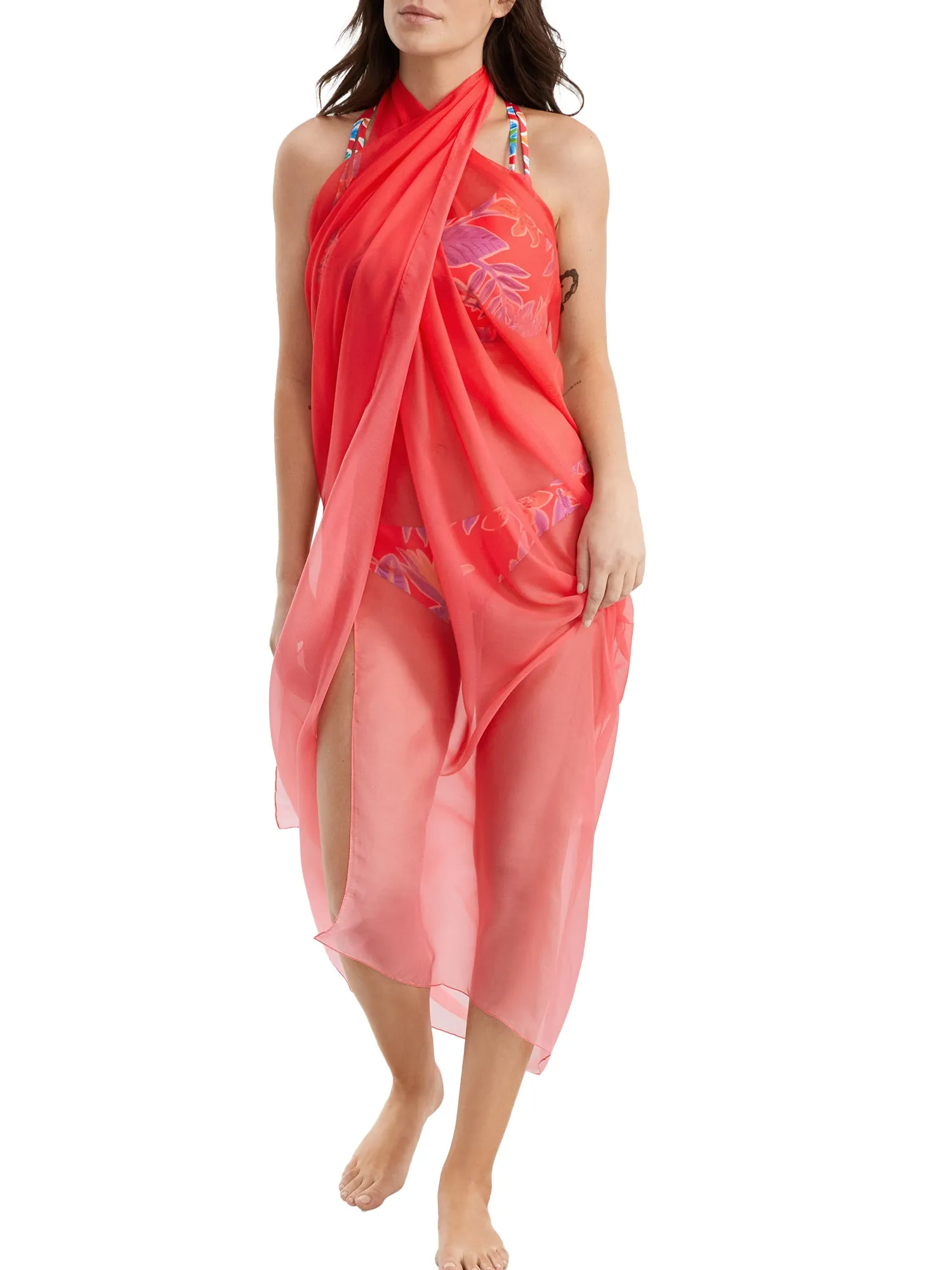 Sunsets Women's Paradise Pareo Cover-Up