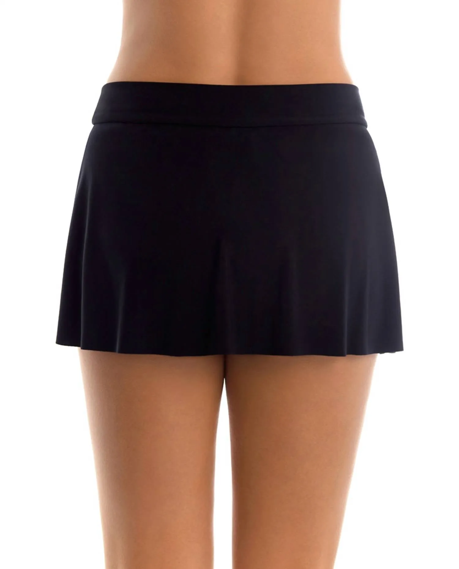 Tennis Swim Skirt In Black