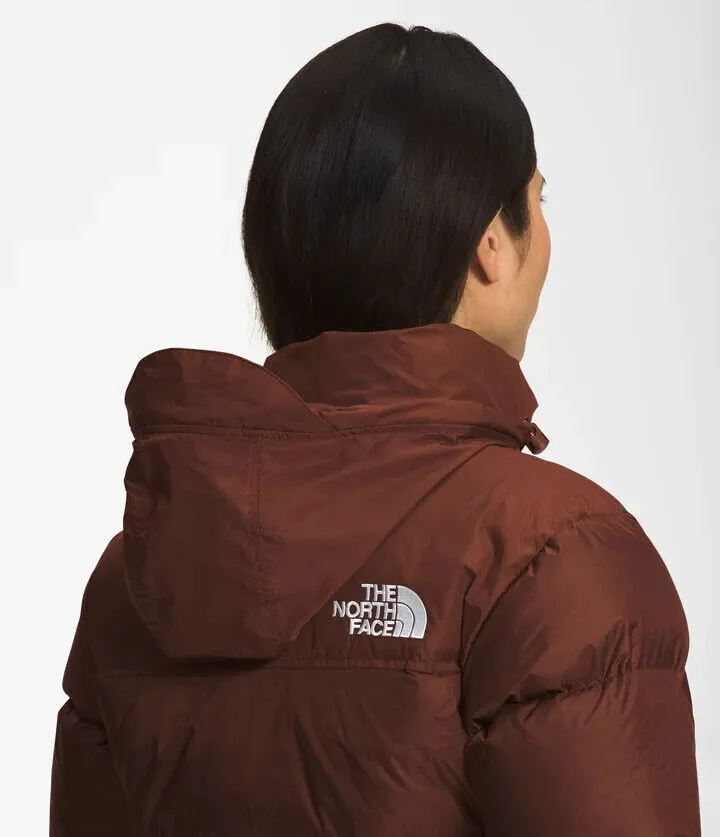 The North Face 1996 Retro NF0A3XEO6S2 Womens Brown Nuptse Jacket Size 2XL DTF457