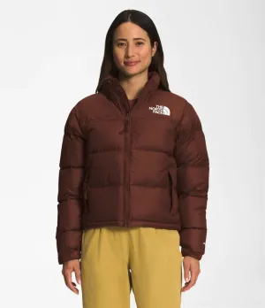 The North Face 1996 Retro NF0A3XEO6S2 Womens Brown Nuptse Jacket Size 2XL DTF457