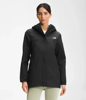 The North Face Antora Jacket Women's XS Black Full Zip Waterproof Parka APP1293
