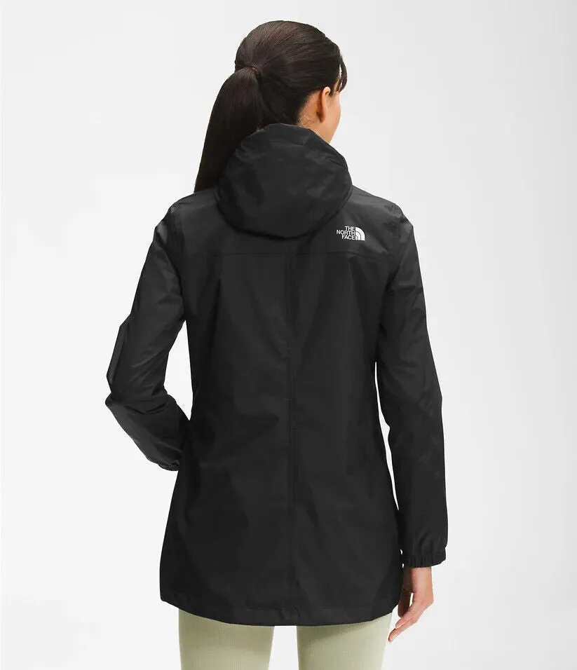 The North Face Antora Jacket Women's XS Black Full Zip Waterproof Parka APP1293