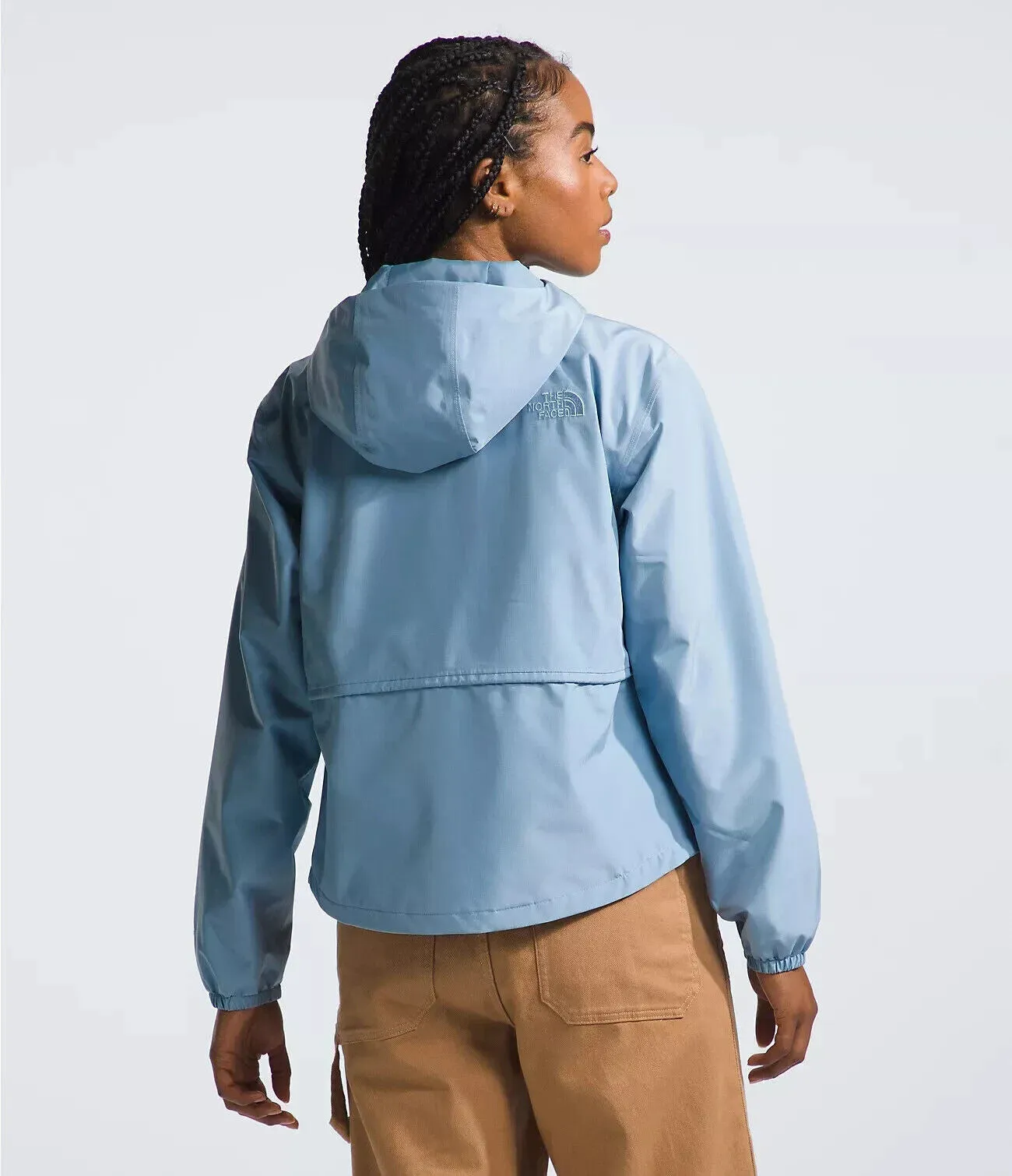 The North Face Daybreak NF0A86NZQEO Rain Jacket Womens Steel Blue Hooded SGN1274