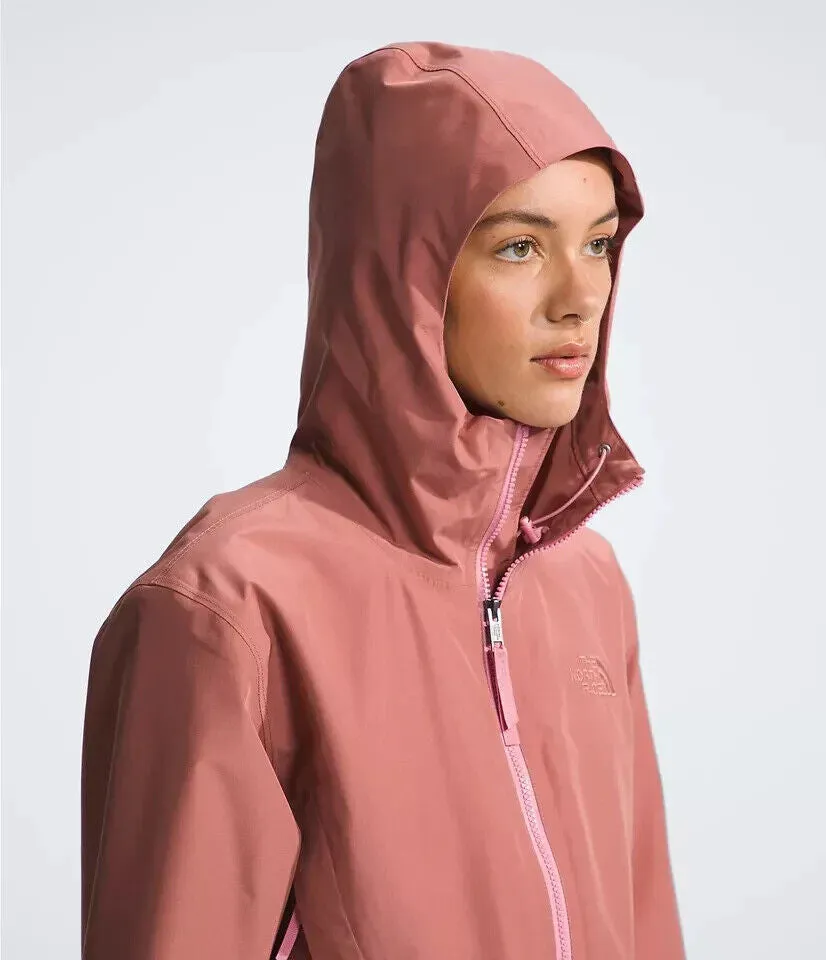 The North Face Daybreak Rain Jacket NF0A86NZNXQ Women's Light Mahogany SGN1231