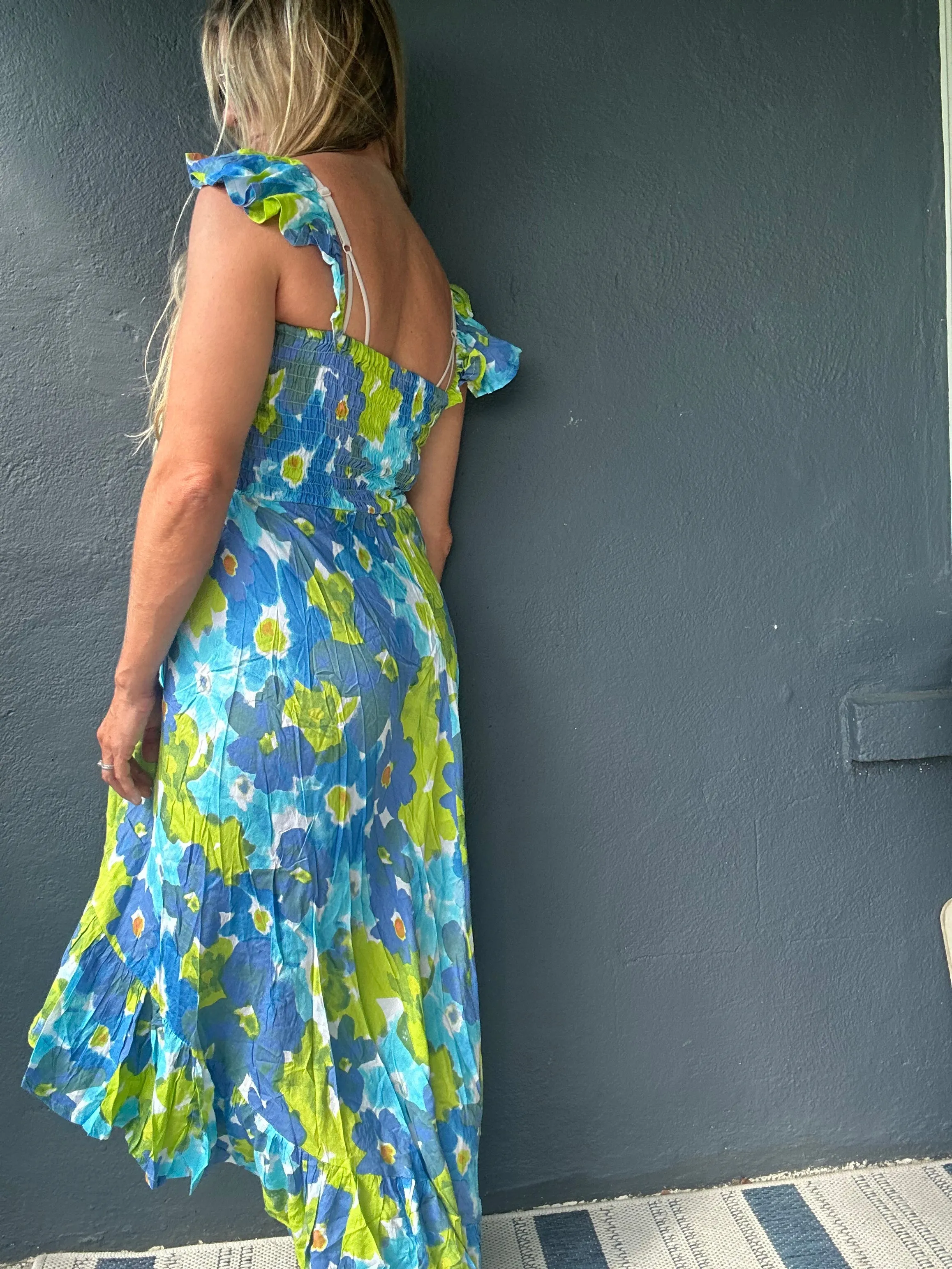 TIARE Hawaii Brooklyn dress- Watercolor Dreams