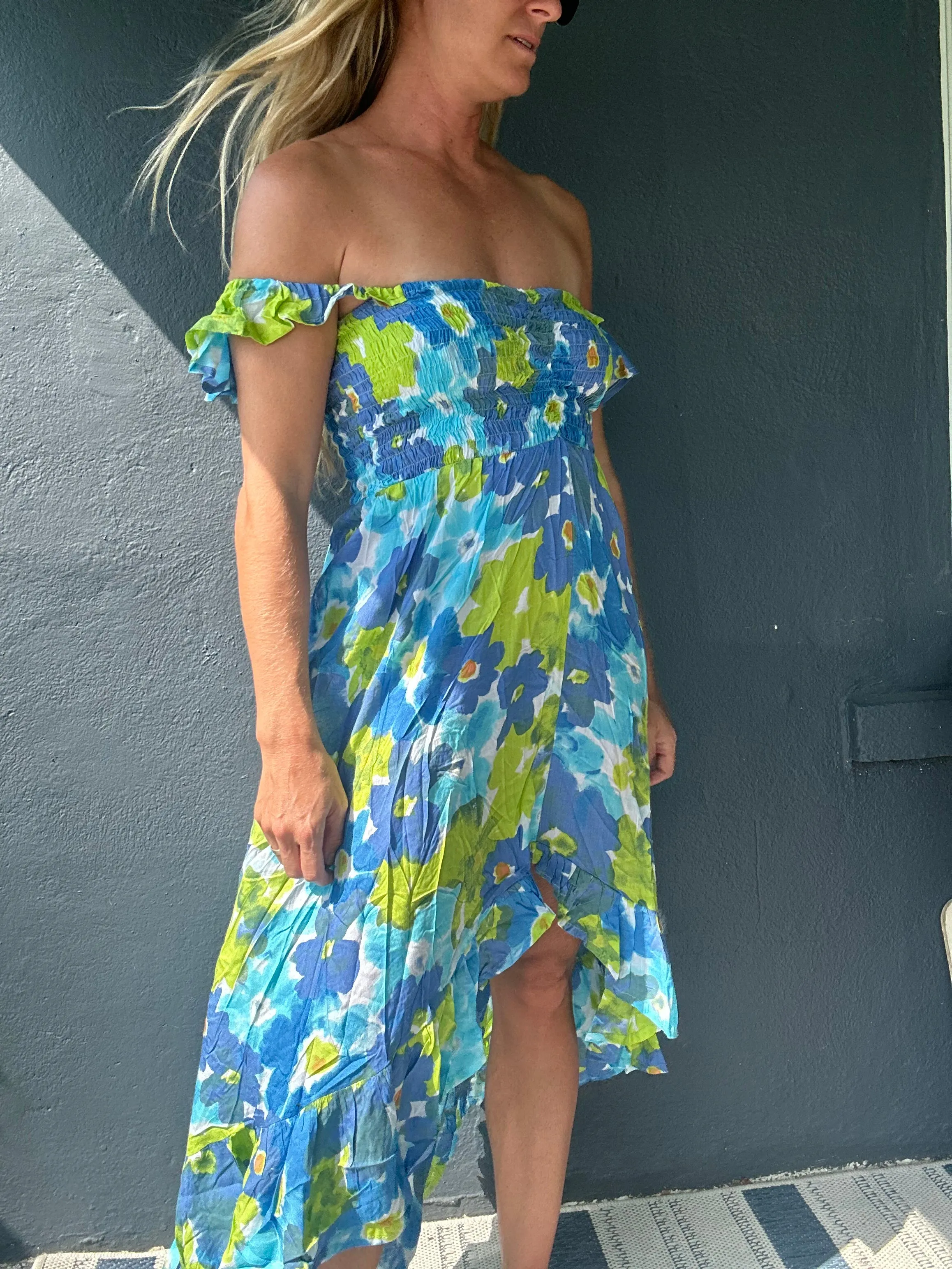 TIARE Hawaii Brooklyn dress- Watercolor Dreams