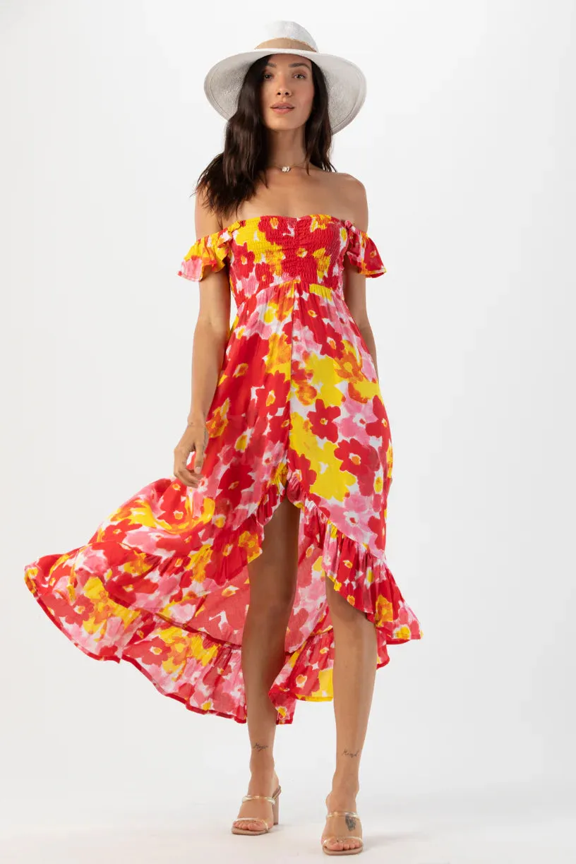 TIARE Hawaii Brooklyn dress- Watercolor Dreams
