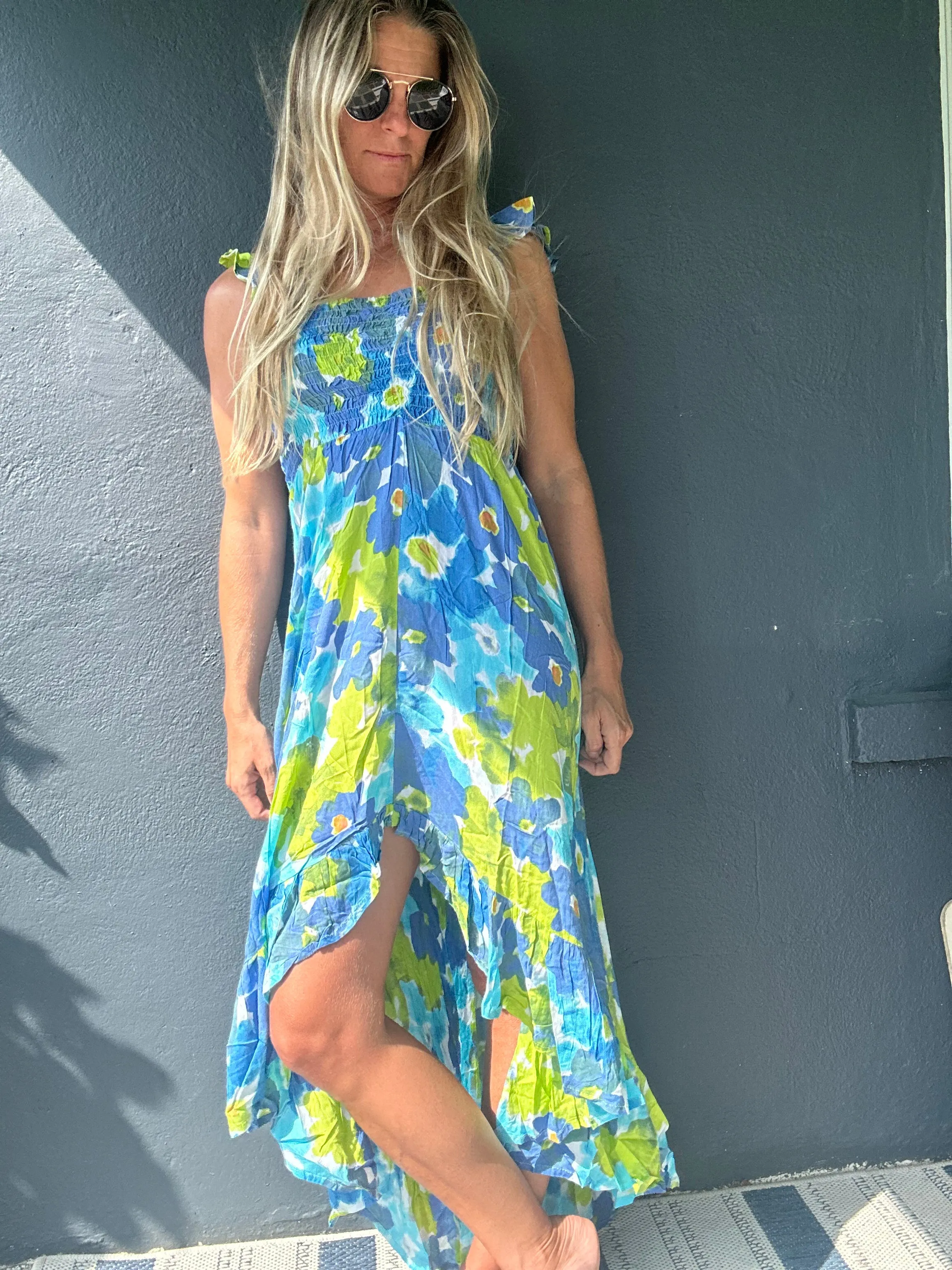TIARE Hawaii Brooklyn dress- Watercolor Dreams