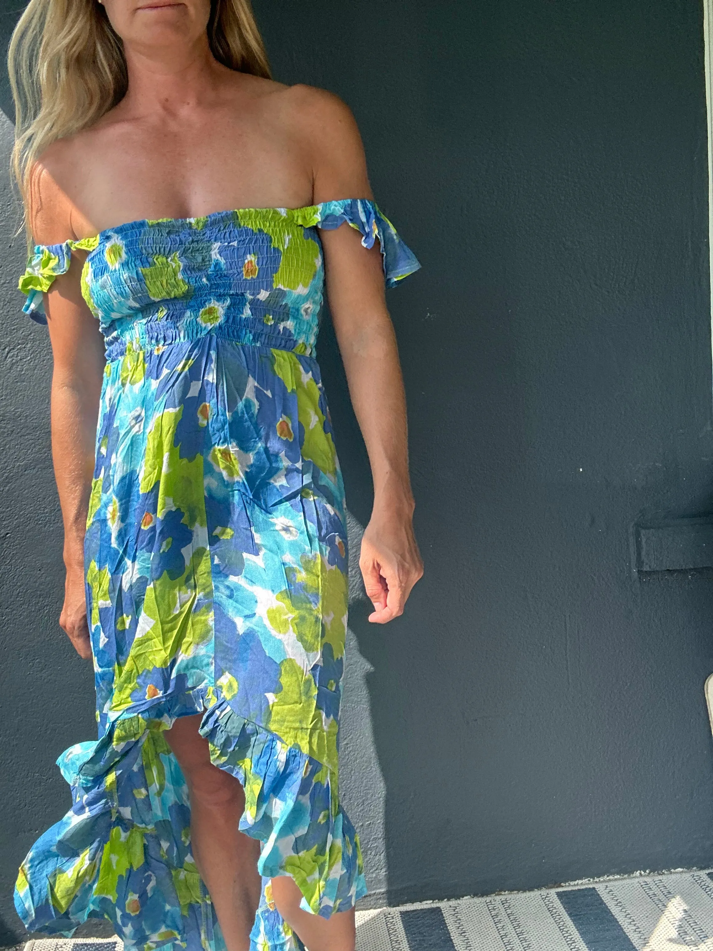 TIARE Hawaii Brooklyn dress- Watercolor Dreams