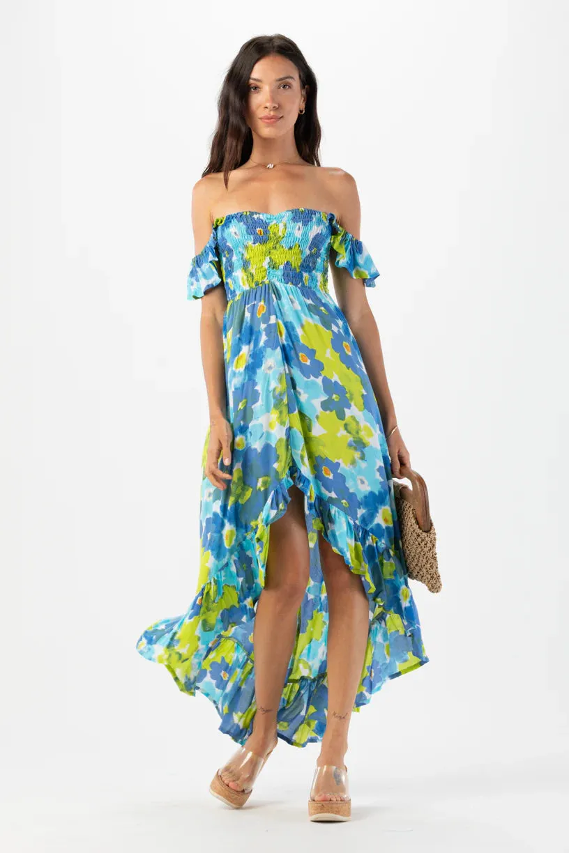 TIARE Hawaii Brooklyn dress- Watercolor Dreams