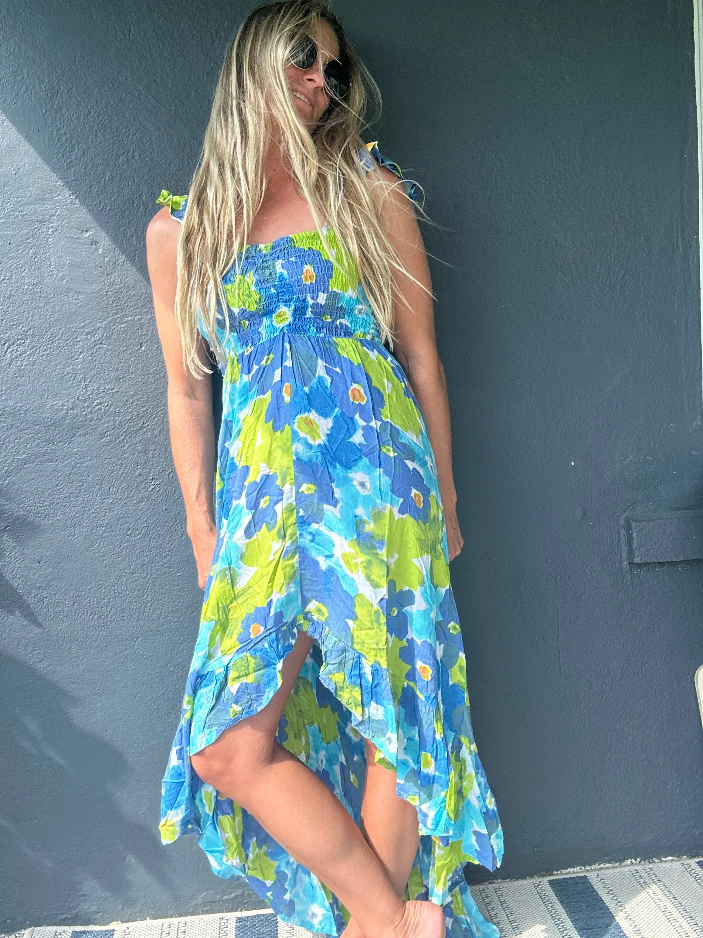 TIARE Hawaii Brooklyn dress- Watercolor Dreams