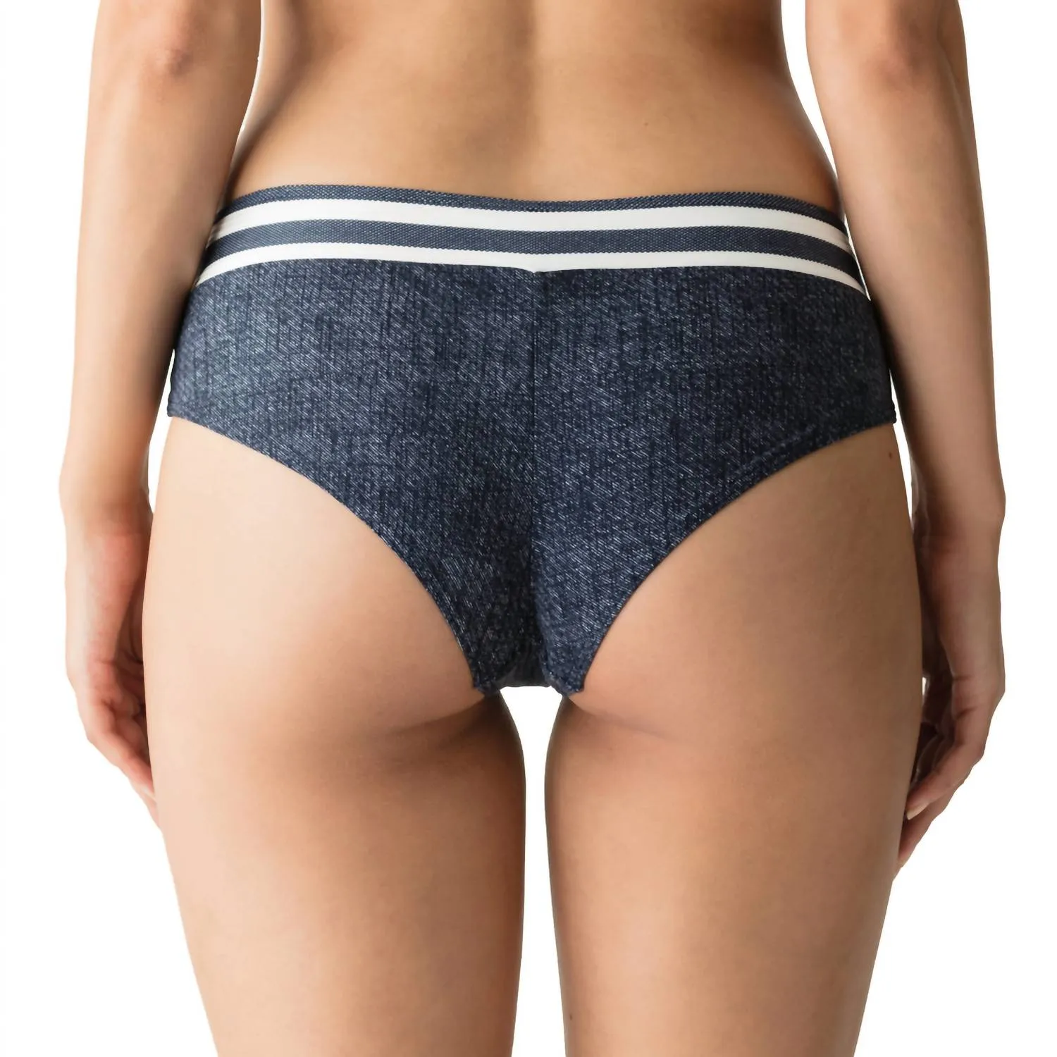 Women's California Bikini Briefs Boxer In Blue Legend
