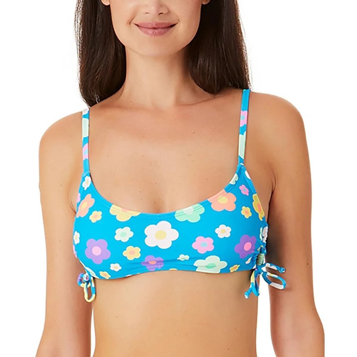 Womens Floral Bikini Bikini Swim top