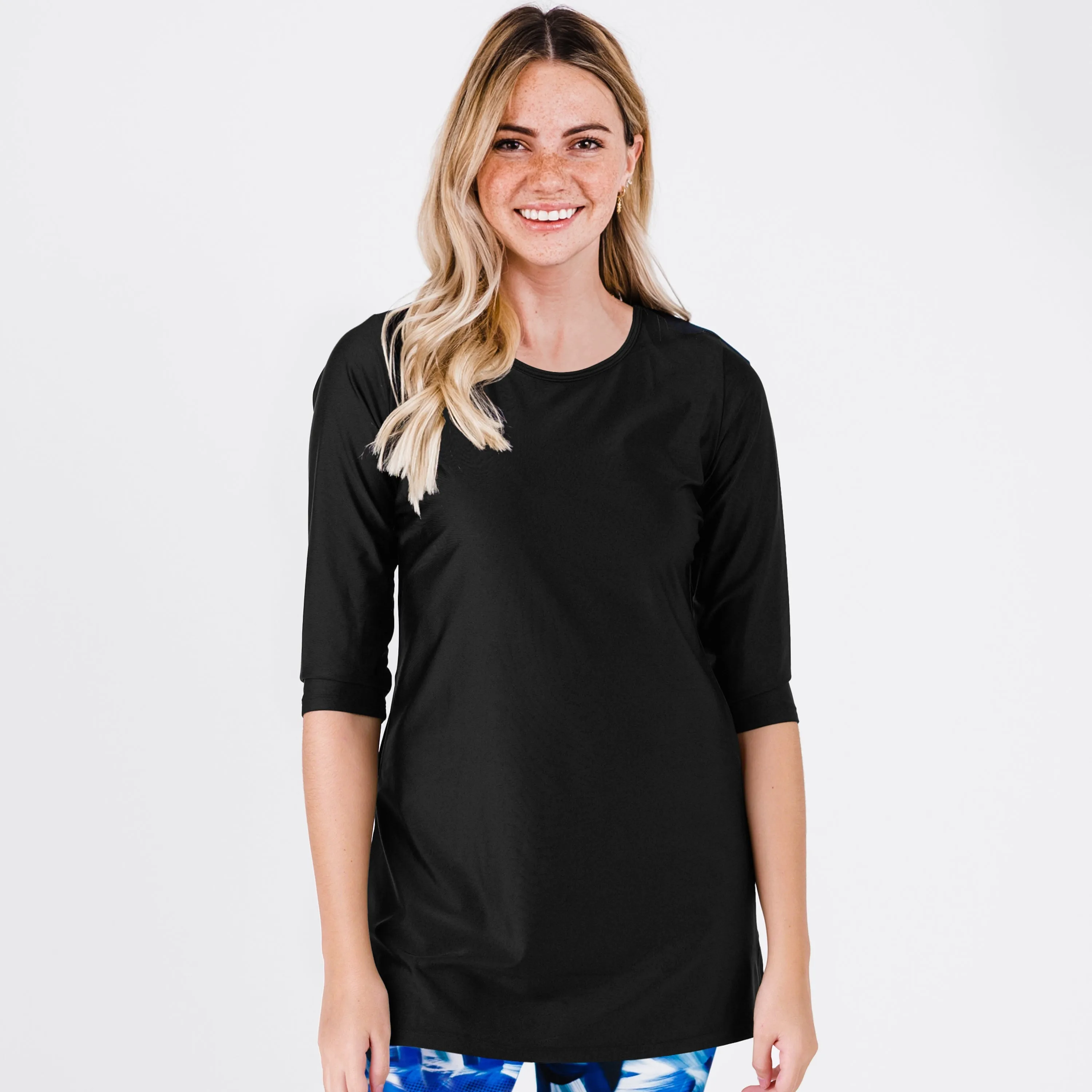 Women's Gia 3/4 Sleeve Swim Tunic