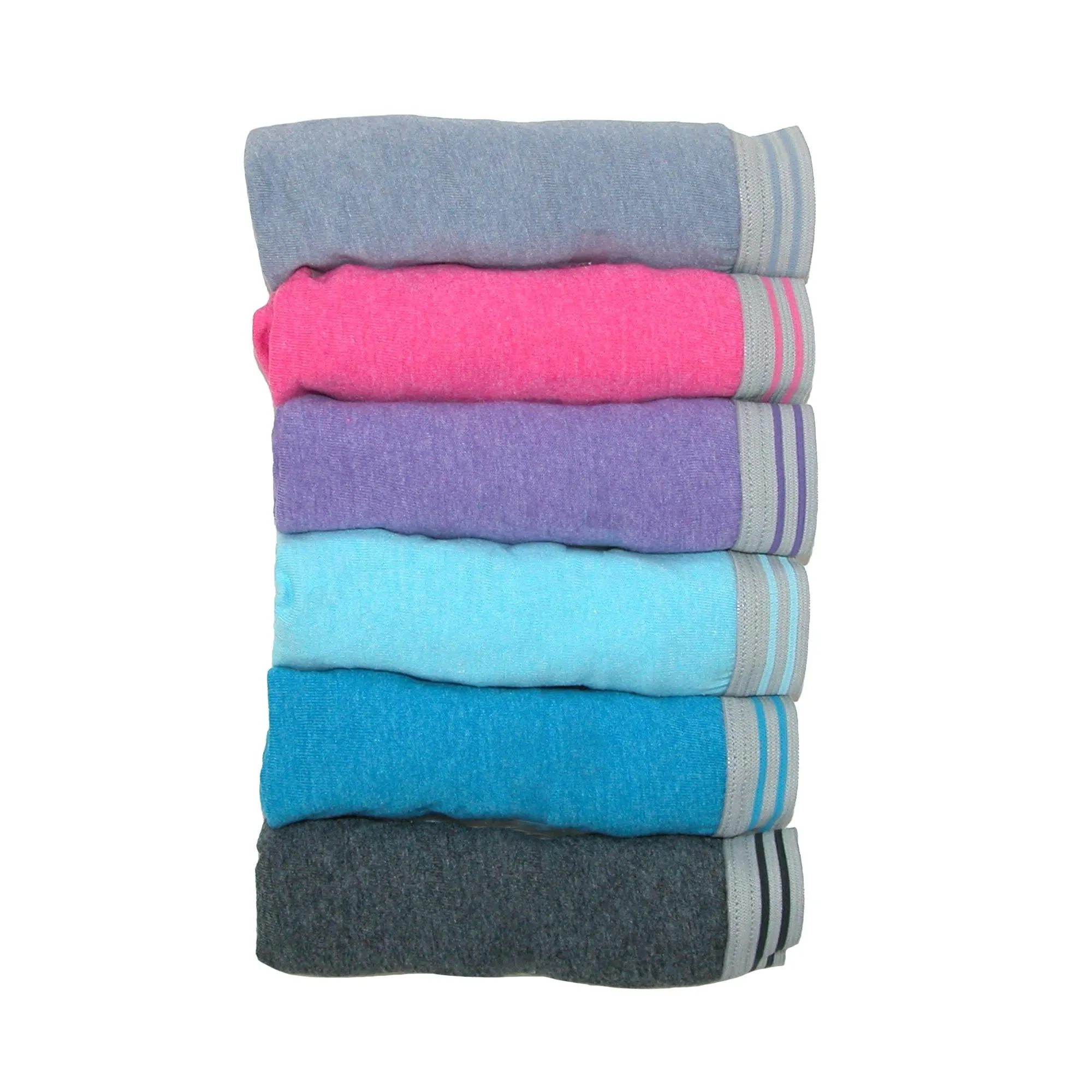 Women's Heathered Bikini Underwear (Pack of 6)
