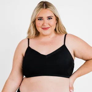 Women's Plus Adjustable Strap Swim Bra