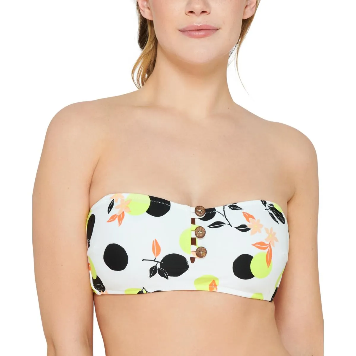 Womens Printed Bikini Bikini Swim top