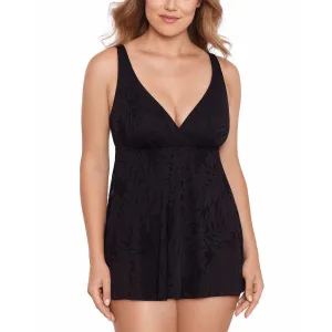 Womens Ribbed Polyester One-Piece Swimsuit