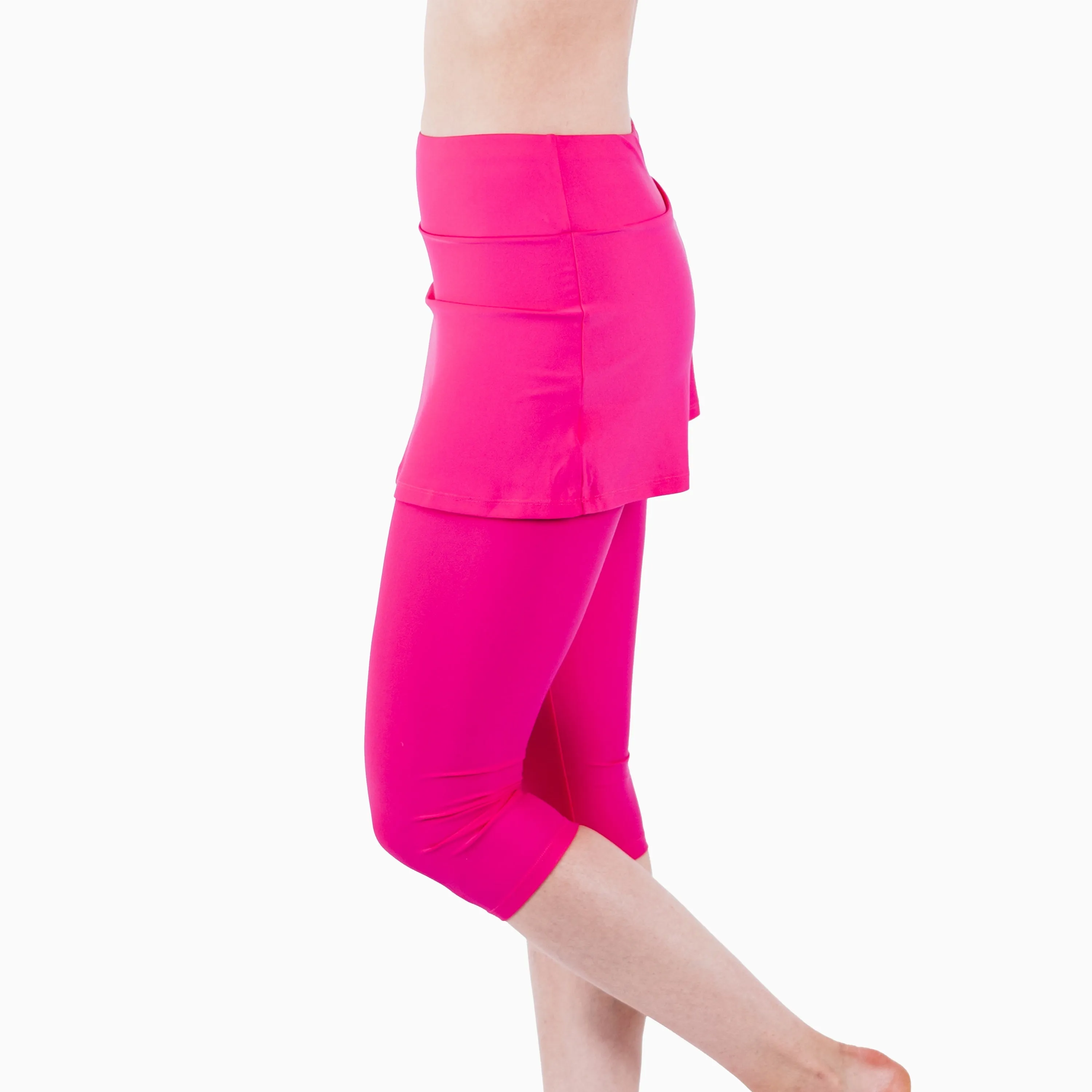 Women's Skirted Swim Capris