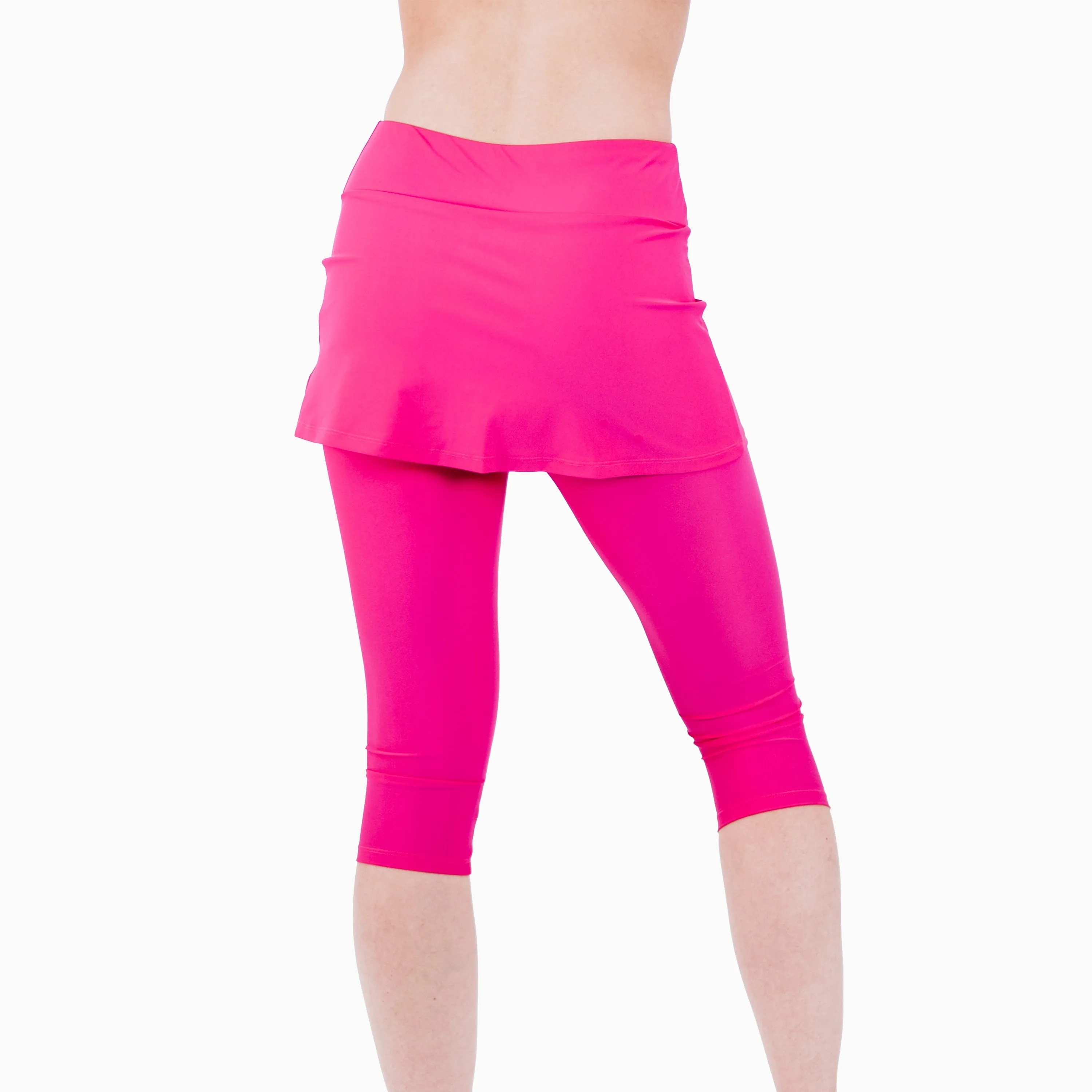 Women's Skirted Swim Capris