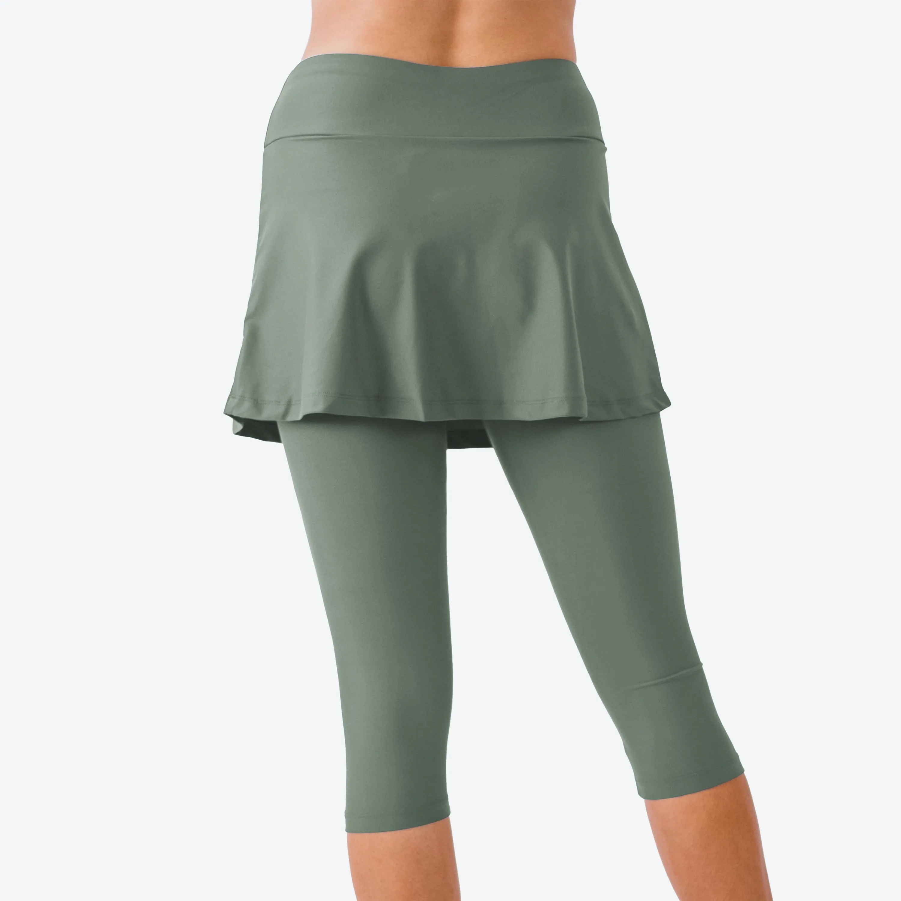 Women's Skirted Swim Capris