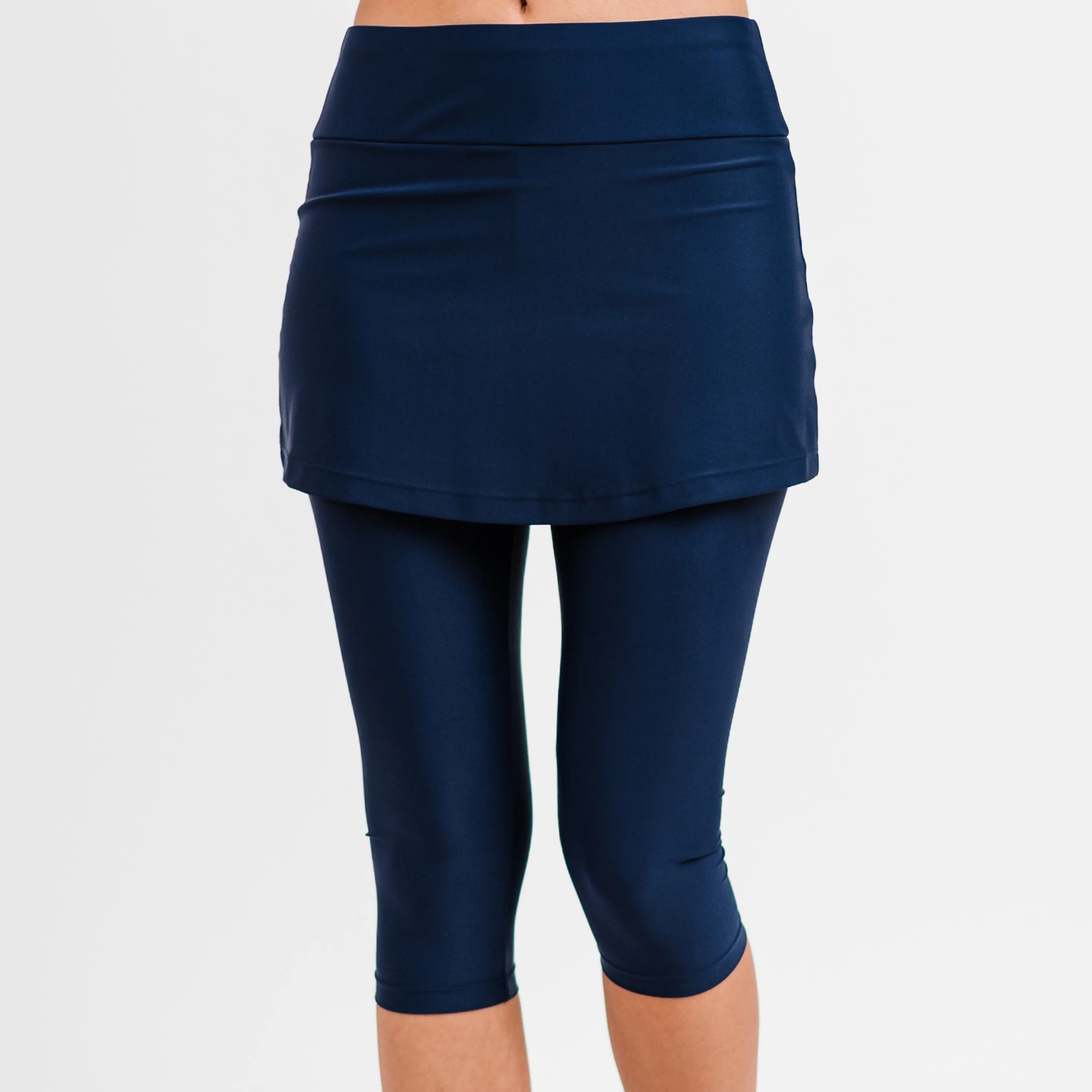 Women's Skirted Swim Capris