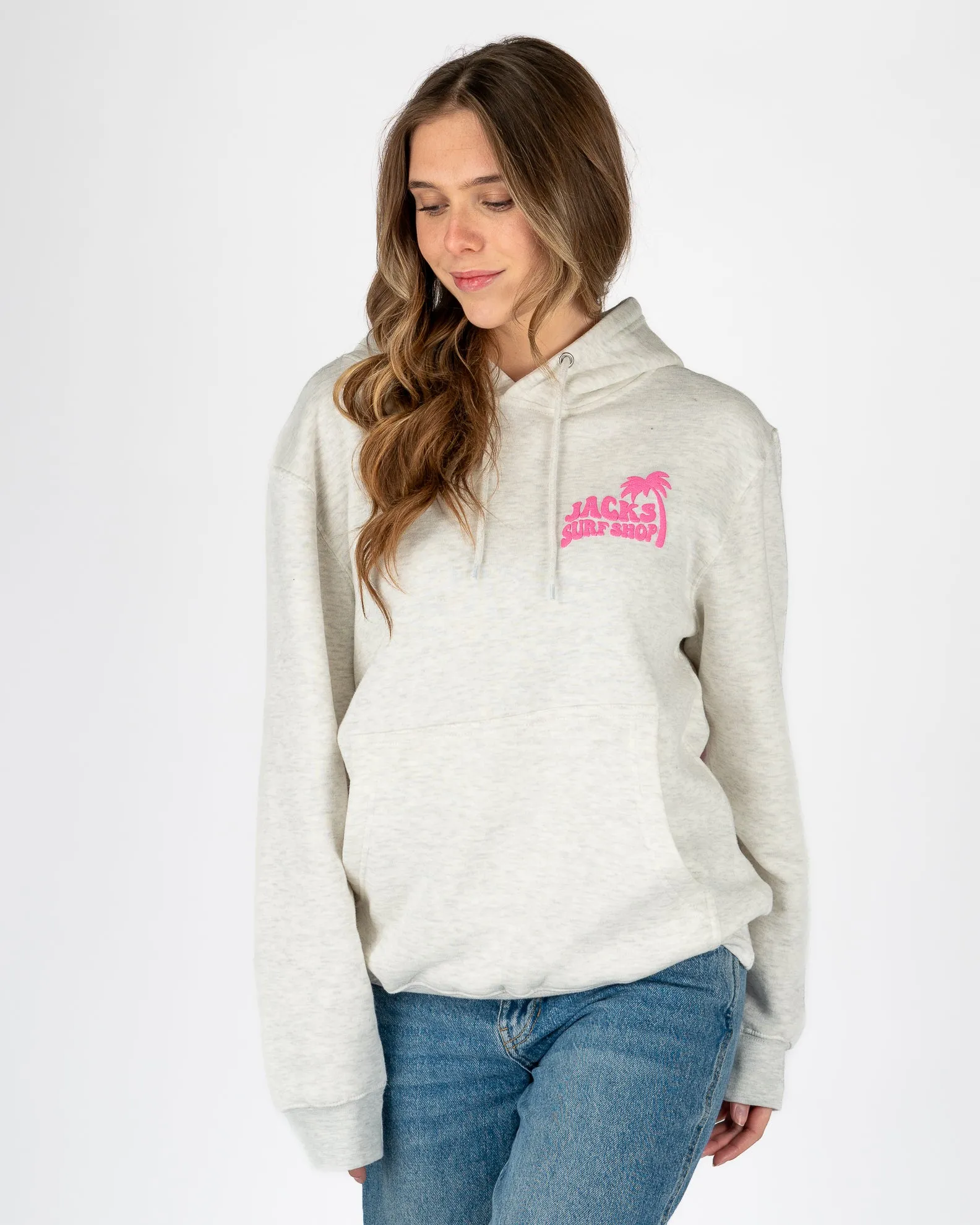Women's Sway SM Pullover Hoodie -Heather Grey