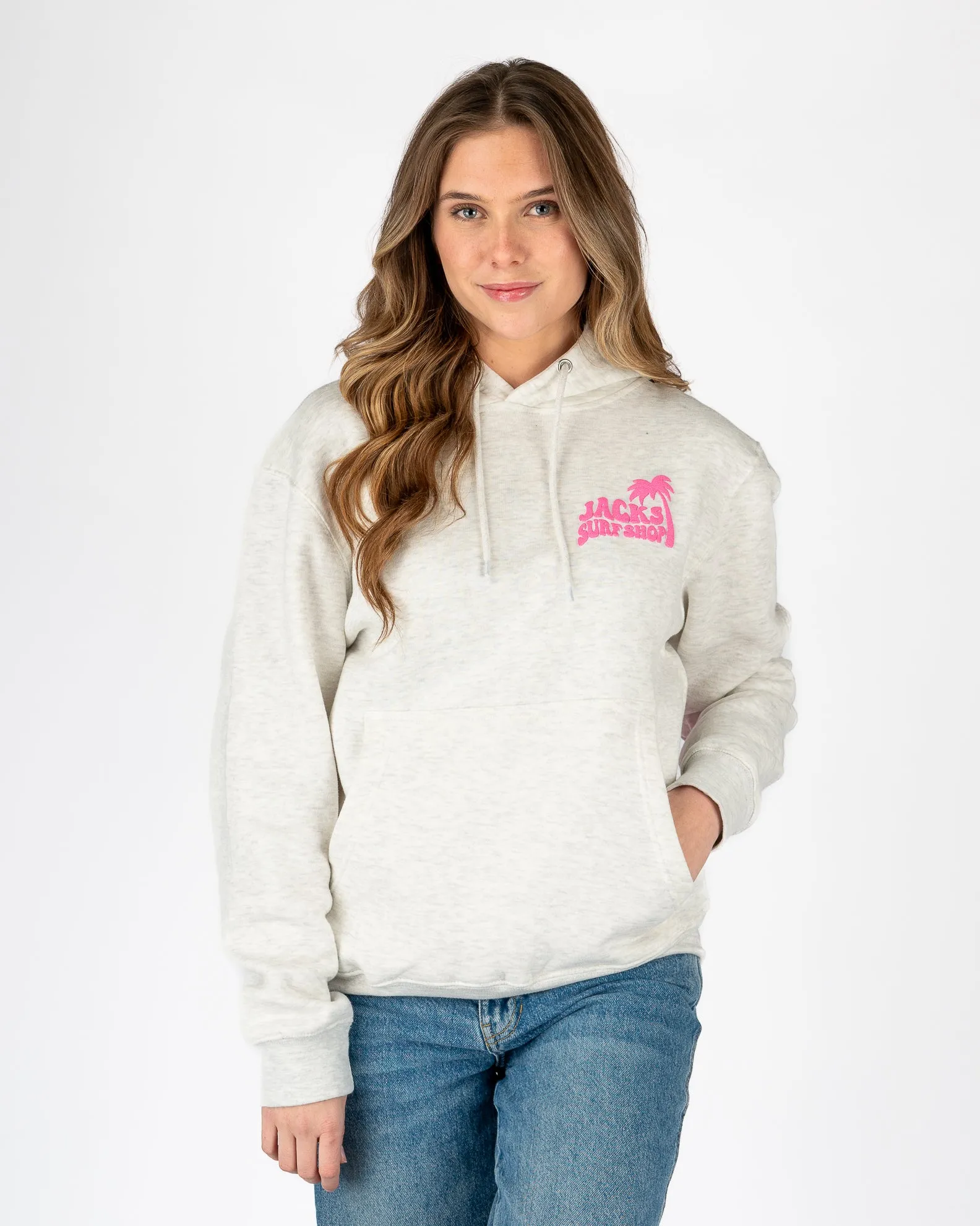 Women's Sway SM Pullover Hoodie -Heather Grey