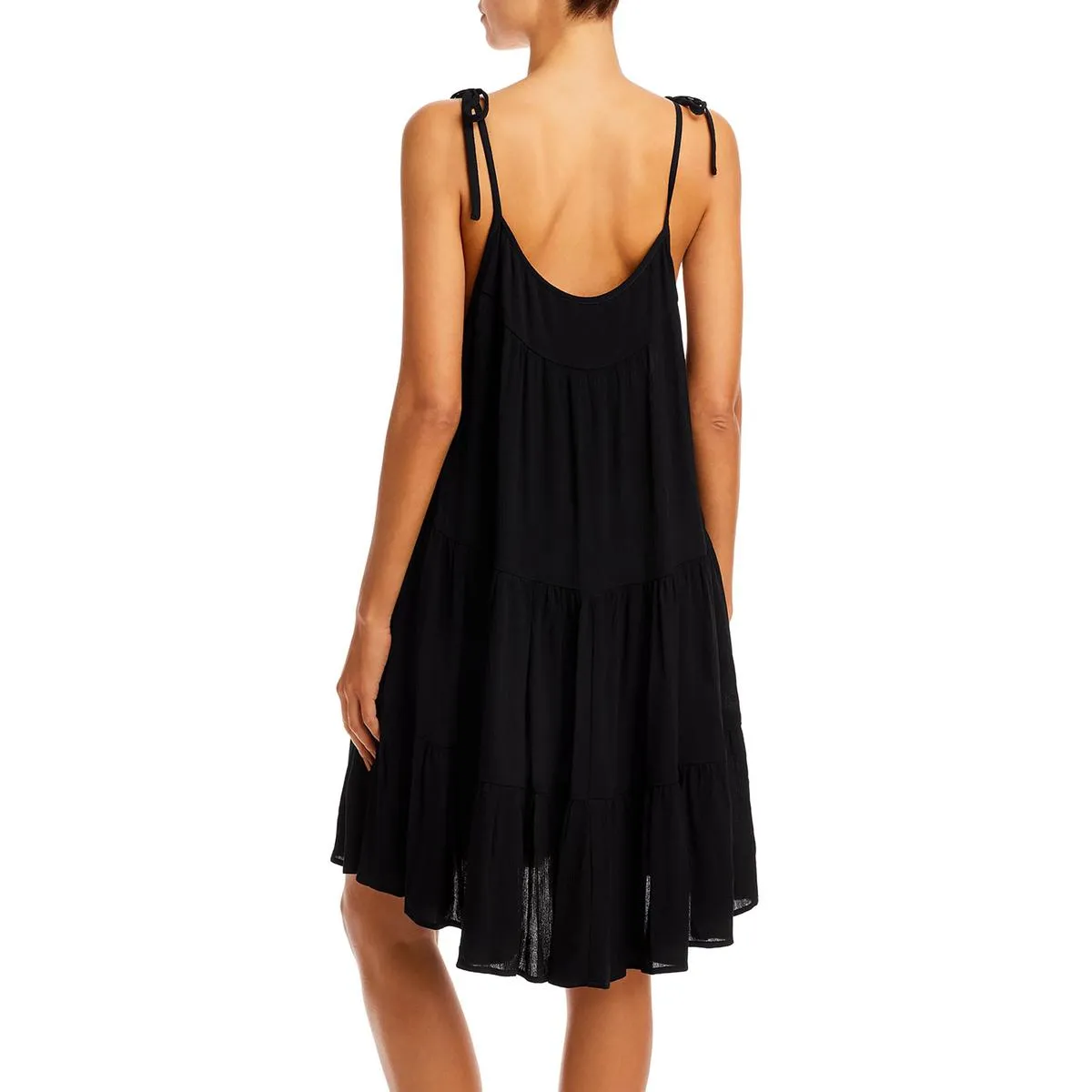 Womens Swing Tiered Cover-Up