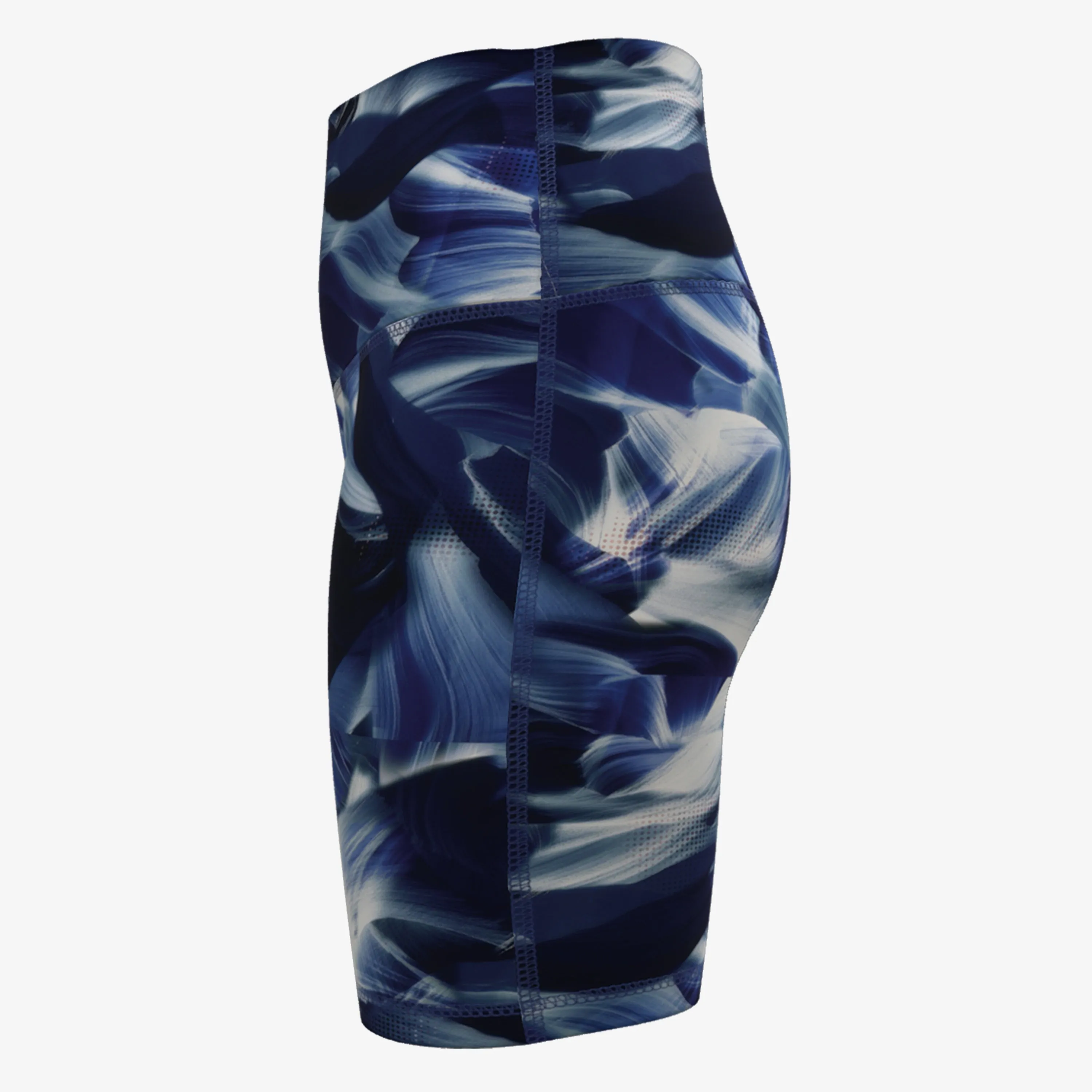 Women's Tummy Control Long Bike Swim Shorts