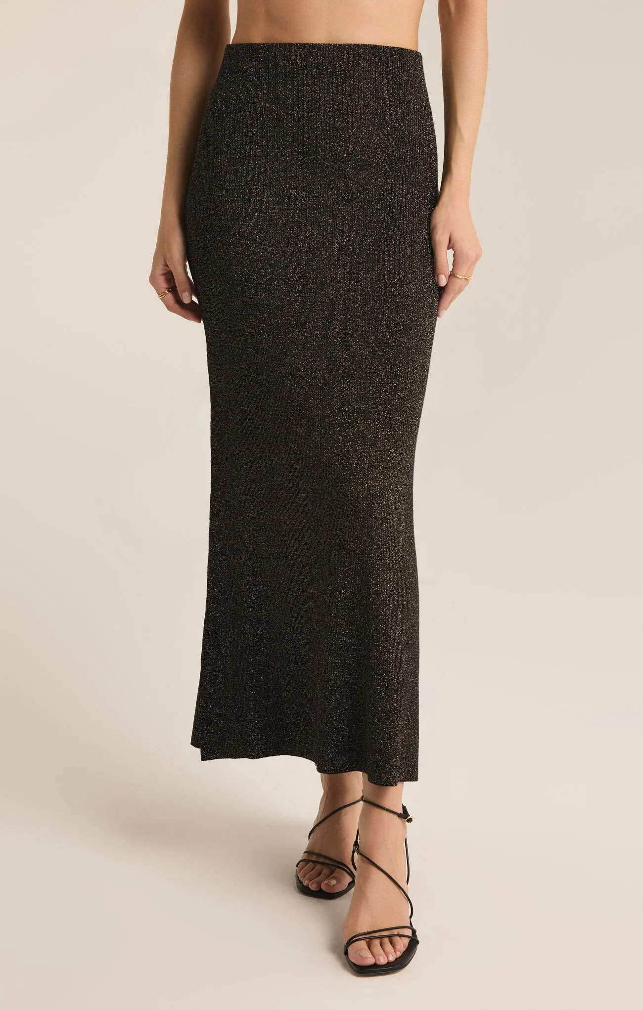 ZSUPPLY Goldie Midi Skirt - Black
